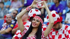 FOTO | E cea mai mare fană a lui Modric! A fost finalistă la Miss Croația 