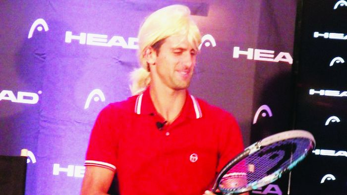 Nole s-a făcut "de râs" la New York!** Cum a imitat-o pe Șarapova și de ce a fost criticat de rusoaică