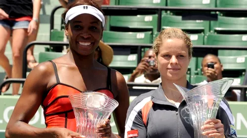 Kim Clijsters a spulberat-o pe Venus Williams** în finală la Miami!