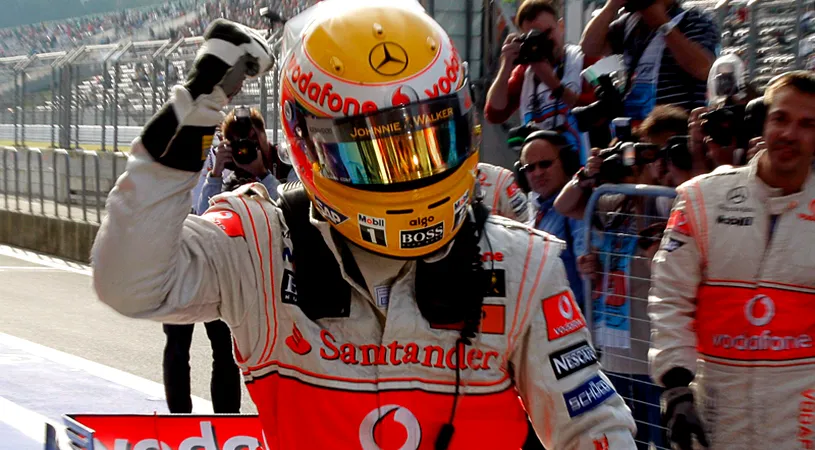 Lewis Hamilton, pole-position la G.P.-ul Japoniei