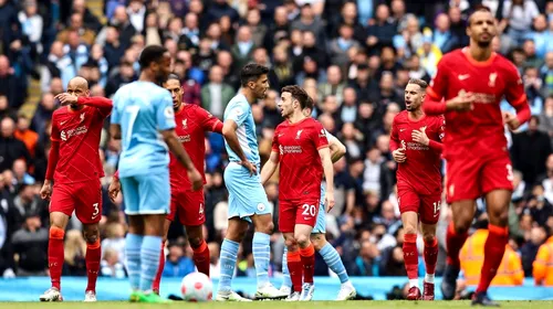 Manchester City – Liverpool 2-2. Final de meci. Derby-ul pentru campionat se termină la egalitate | VIDEO