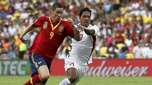 Dos manitas! Spania a trecut cu 10-0 de Tahiti, iar Torres a stabilit un nou record!