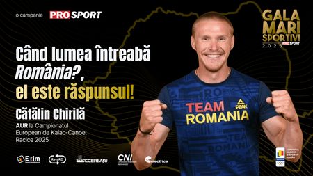 Cătălin Chirilă a fost premiat a treia oară la Gala Mari Sportivi! „2025 a fost o confirmare pentru mine”