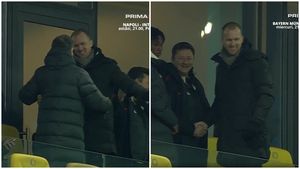 Pantelis Kapetanos, revenire de senzație la FCSB! A fost la meciul cu UTA Arad: cum a ajuns să arate fostul atacant grec la 40 de ani