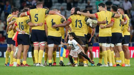 „Stejarii” pleacă de la Cupa Mondială de rugby din Franța cu înfrângeri pe linie, după ce au pierdut și cu Tonga, scor 24-45. Elevii lui Eugen Apjok au cedat pe final