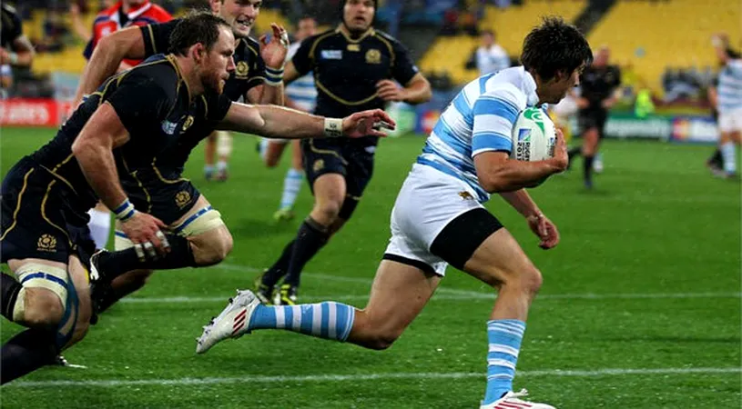 Argentina a învins Scoția la Cupa Mondială de rugby