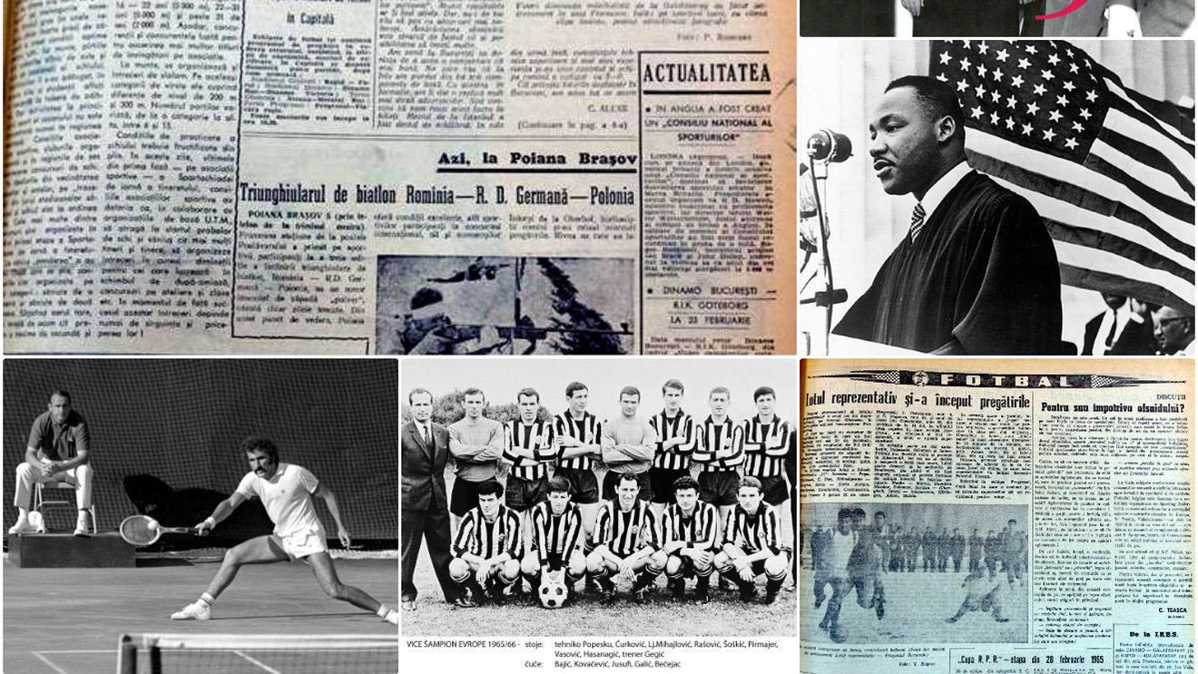 5 februarie 1965, ziua în care s-a născut Hagi: nu a apărut niciun ziar de sport, tricolorii jucau un amical cu Progresul, Țiriac pierdea în "sferturi" la Helsinki, iar Manchester United era votată cea mai populară echipă din Anglia