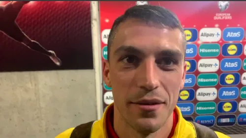 Nicolae Stanciu strigă adunarea după victoria cu Andorra. „Sunt convins că putem merge la EURO!” Ce le-a transmis jucătorilor tineri din naționala României | VIDEO EXCLUSIV