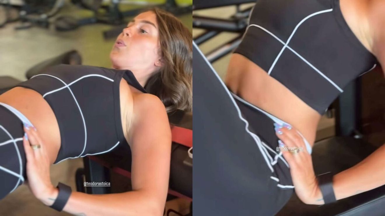 Nimeni nu și-a putut lua ochii de la ea! Fiica lui MM Stoica s-a postat într-o ținută ultra mulată de la sala de fitness. FOTO