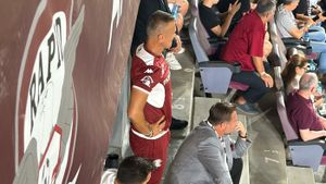 Daniel Pancu, un car de nervi în timpul derby-ului Rapid - Universitatea Craiova! Cum a fost surprins antrenorul giuleștenilor