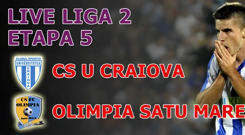 CS U Craiova - Olimpia 1-0!** Ferfelea aduce prima victorie a oltenilor!