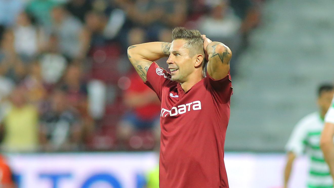 CFR Cluj - Celtic 1-1! Campioana României a dominat în Gruia, dar nu a reușit să câștige. Scoțienii, avantaj pentru retur