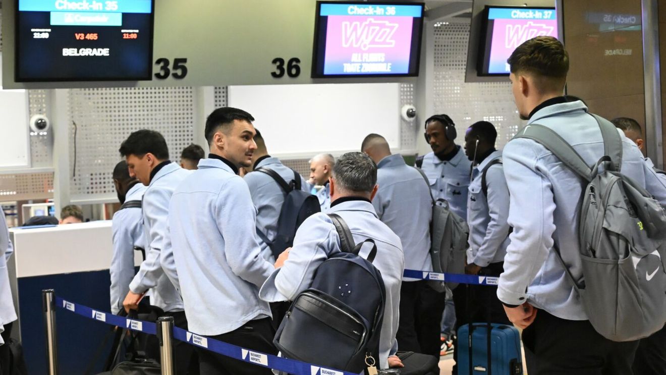 A făcut deplasarea cu FCSB la Belgrad, dar va rămâne în tribună la meciul cu Steaua Roșie