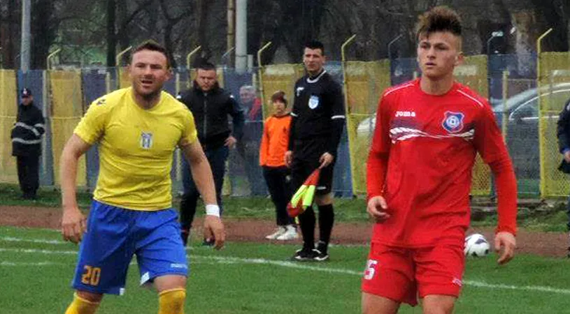 Ionuț Ban a înscris la Caransebeș primul său gol din Liga 2, la primul meci ca titular:** 