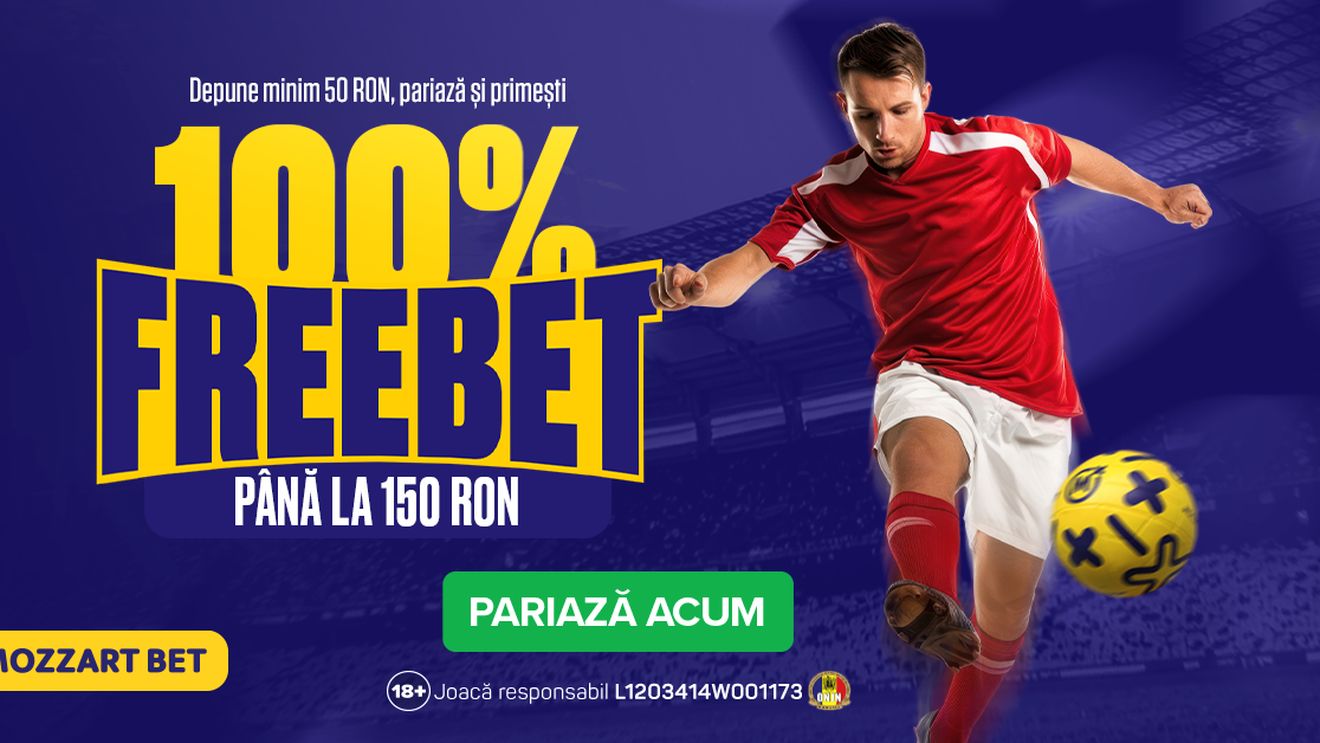 (P) 100% FREEBET – Începe sezonul cu avantaj dublu!