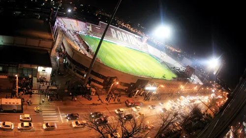 FOTO** Cum arată un Rapid – Steaua în 2010: Nimic pentru fani!