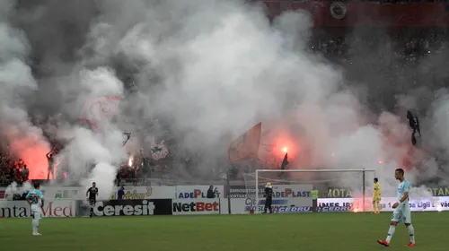 Respect și solidaritate! Mesajul afișat la derby-ul cu FCSB de fanii lui Dinamo, pentru dezastrul din Grecia