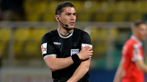 Istvan Kovacs și Sebastian Colțescu vor arbitra în această săptămână în cupele europene