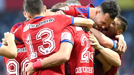 Bucurie mare la Steaua după victoria cu SC Oțelul, care a consemnat revenirea pe locul 1 în Liga 2. Adrian Ilie: ”Vrem să terminăm pe prima poziție” / Laurențiu Corbu: ”Aici ne e locul”