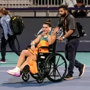 Bianca Andreescu, accidentare horror la Miami Open! A izbucnit în lacrimi și a ieșit de pe teren în scaun cu rotile: „Nu am simțit așa durere în viața mea!” | VIDEO