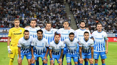 Lotul Universităţii Craiova pentru dubla cu FK Sarajevo, din Conference League. Ce nume sunt în afara listei UEFA. EXCLUSIV