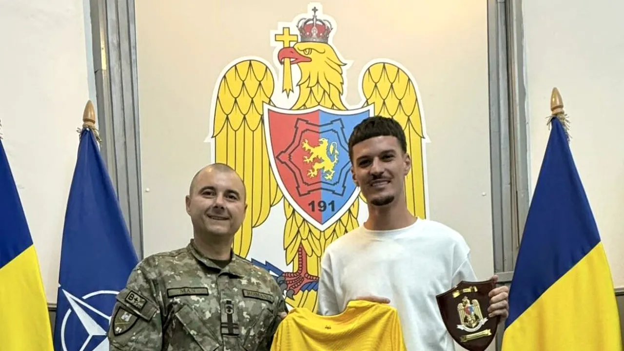 Cum a ajuns Dennis Man să primească placheta aniversară 195 de ani de Tradiții în luptă a Batalionului 191 Infanterie „Colonel Nicolae Golescu”
