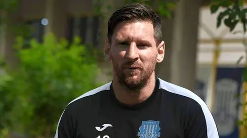 Gluma zilei vine din Liga 1! Messi, deturnat din drumul spre City. A semnat la Buturugă ?