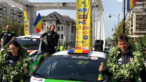 FOTO | Bogdan Marișca, noul campion național de raliuri. Simone Tempestini a câștigat Cotnari Rally Iași 2017, dar Marișca și-a asigurat coroana în acest sezon