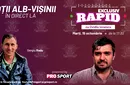 Sergiu Radu revine pe Giulești! „EXCLUSIV RAPID”, de la ora 17:30, în direct pe YouTube – ProSport!