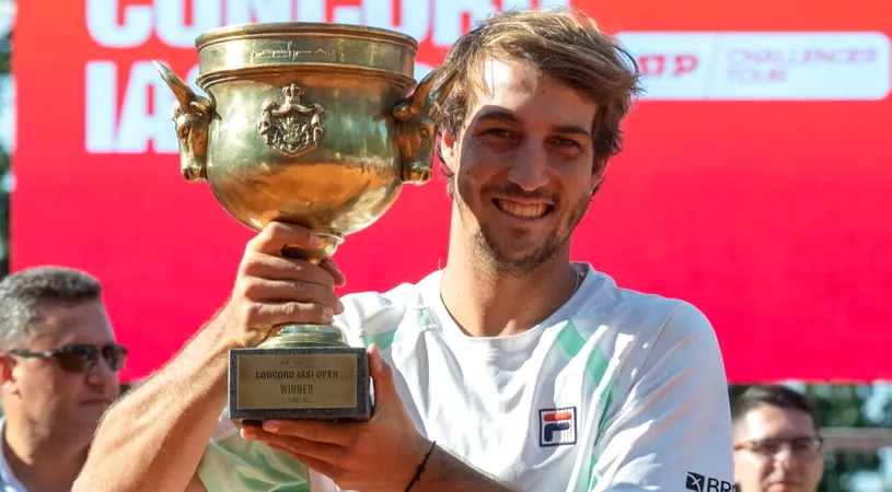 Felipe Meligeni, noul campion de la Concord Iași Open 2022. Ilie Năstase: „Acest turneu putea avea loc și la Madrid. A fost o reușită!”