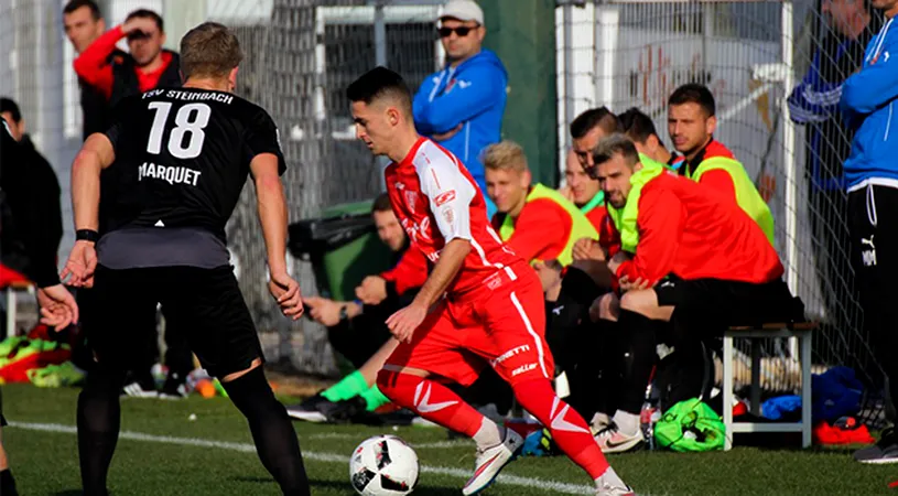UTA a pierdut primul amical din Spania,** 1-2 cu o echipă din liga a patra din Germania