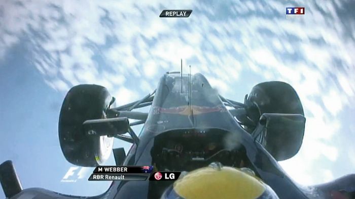 Webber a avut zile!
