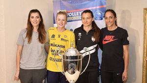 Show-ul poate să înceapă! Alba Blaj luptă cu trei superputeri pentru câștigarea Ligii Campionilor, într-un eveniment unic organizat la București. Turcia la volei feminin este Spania la fotbal, VakifBank este un "Real Madrid"