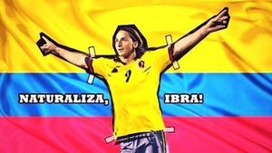 Columbienii fac haz de necaz după accidentarea lui Falcao: naturalizați-l pe Ibra! 