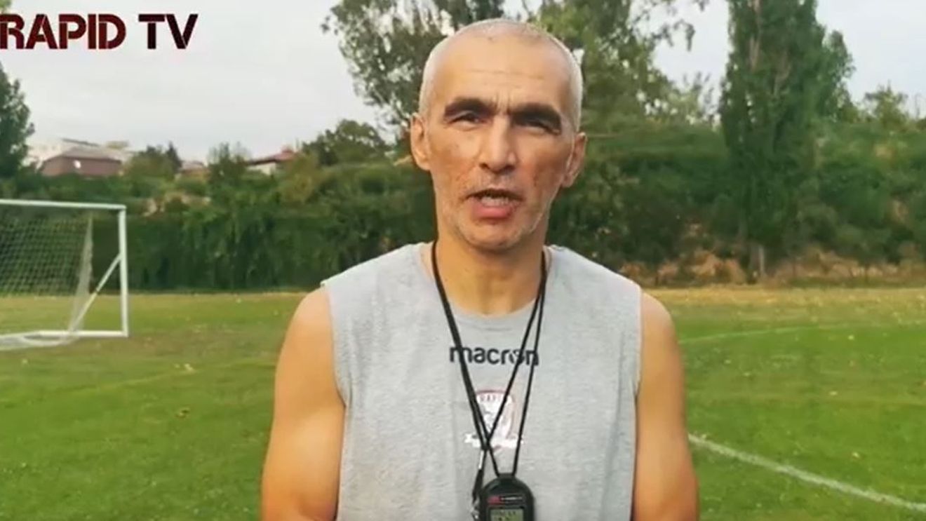 Adrian Iencsi, moment emoționant la primul antrenament la Rapid: „Sunt mândru că port din nou culoarea alb-vișinie!”. Ce își dorește tehnicianul | VIDEO