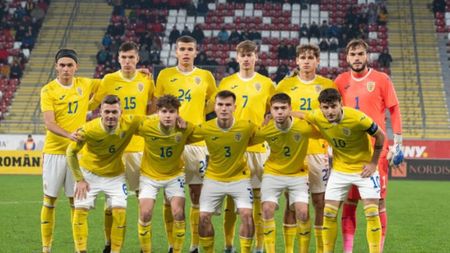 Daniel Pancu, la primul succes ca selecționer! România U20 a învins Polonia U20, 2-0