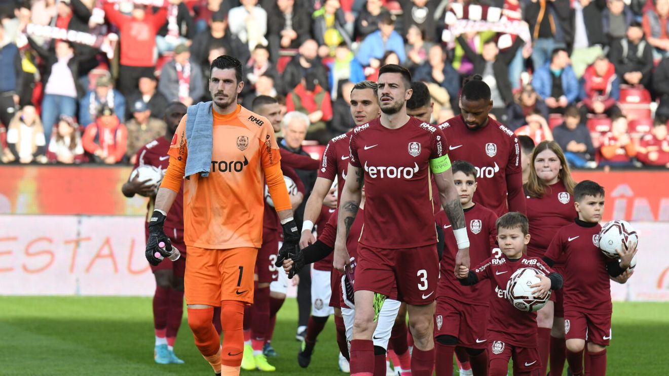 CFR Cluj își poate lua adio de la titlu! Trupa lui Dan Petrescu mai are doar șanse teoretice la marele trofeu! Cum arată clasamentul play-off-ului