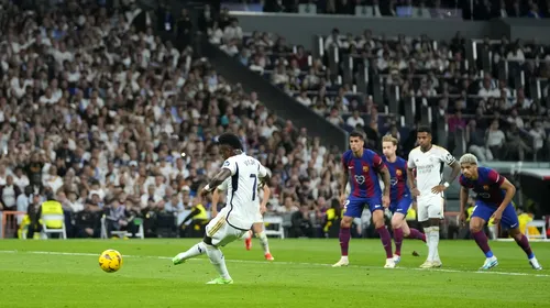 Scandal în Real Madrid – FC <i class='ep-highlight'>Barcelona</i>: fază controversată după ce gazdele au primit penalty la un presupus fault asupra lui Lucas Vasquez!