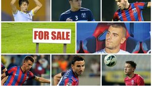 Steaua scoate la vânzare 7 jucători: "Nu vor mai face parte din lot!" Cine nu va mai prinde returul la campioană