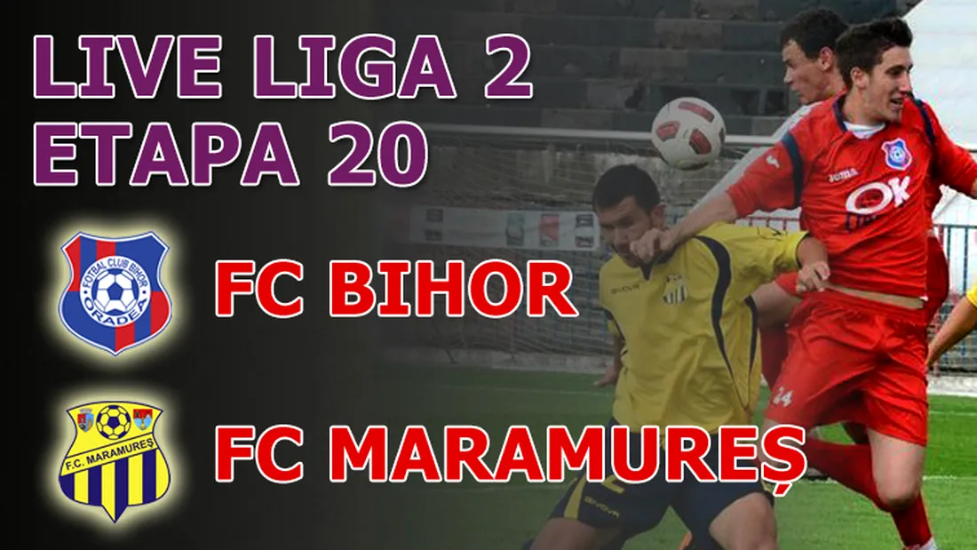 FC Bihor - FC Maramureș** 5-0! Bic a completat umilința