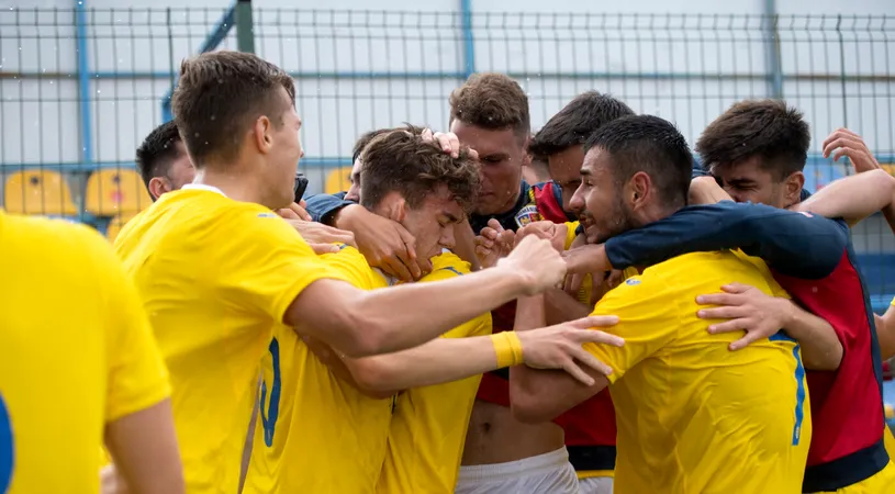 România U19 învinge Germania! Adrian Mazilu, fosta „perlă” a lui Gică Hagi, dă lovitura în minutul 90+4 pentru tricolori