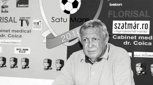 A murit Gabi Both, președintele de onoare al clubului Olimpia Satu Mare