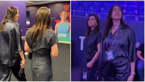 Simona Halep și-a luat noua funcție în primire! Imagini senzaționale din culisele Turneului Campioanelor: primul lucru pe care l-a făcut românca alături de directoarea Garbine Muguruza. FOTO