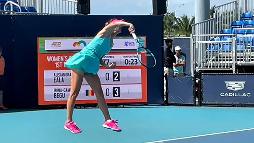 CORESPONDENȚĂ DE LA MIAMI | Irina Begu dezvăluie cum s-a impus în meciul cu Eala și e gata de duelul cu Qinwen Zheng! INTERVIU