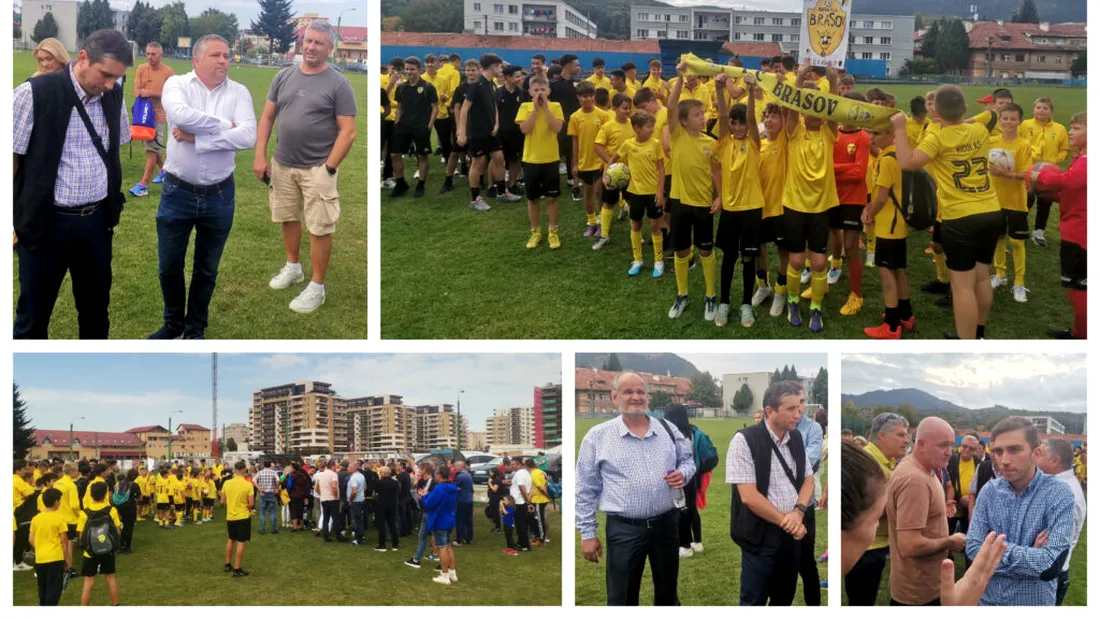 Juniorii de la FC Brașov și părinții lor, protest! Huiduieli și un mesaj ferm adresat clasei politice brașovene: ”Vă dați la gioale încontinuu pe spatele acestor copii. Ați nenorocit clubul!”