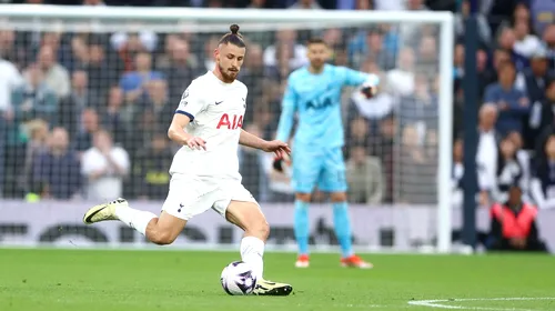 Radu Drăgușin i-a înfuriat total pe fanii lui Tottenham la meciul cu Manchester City! „Reziliați-i contractul!”