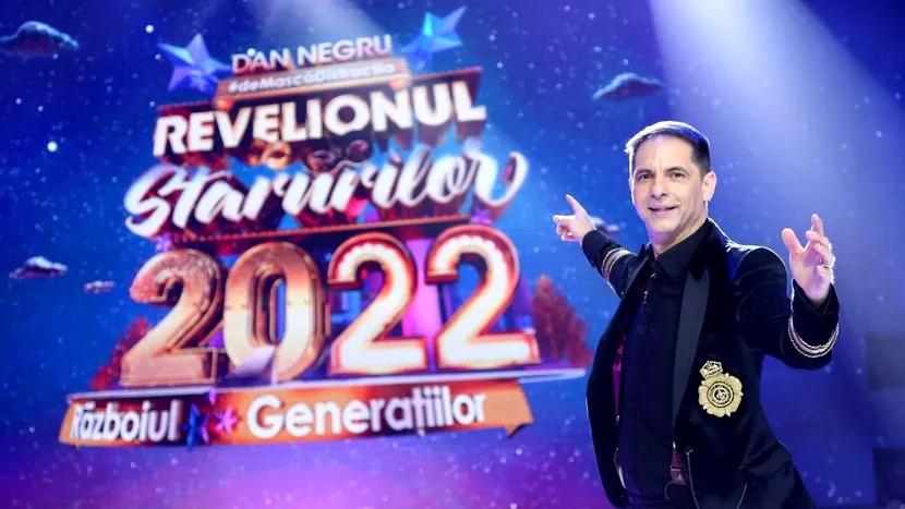 Dan Negru prezintă Revelionul Starurilor 2022 – Războiul Generaţiilor. „Încerc să aduc aceeași normalitate din fiecare an!”