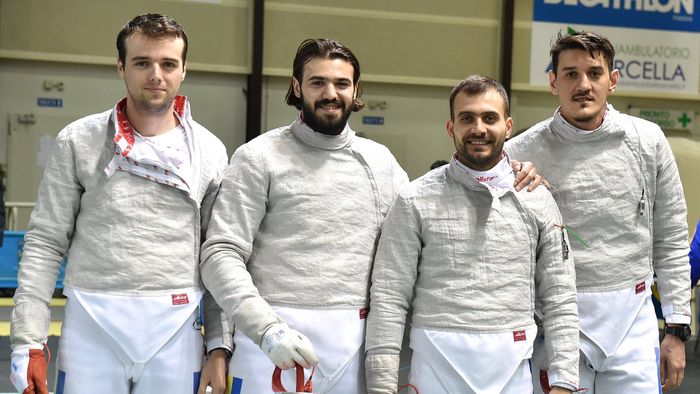 Echipa masculină de sabie a României, locul 4 la Cupa Mondială de la Padova