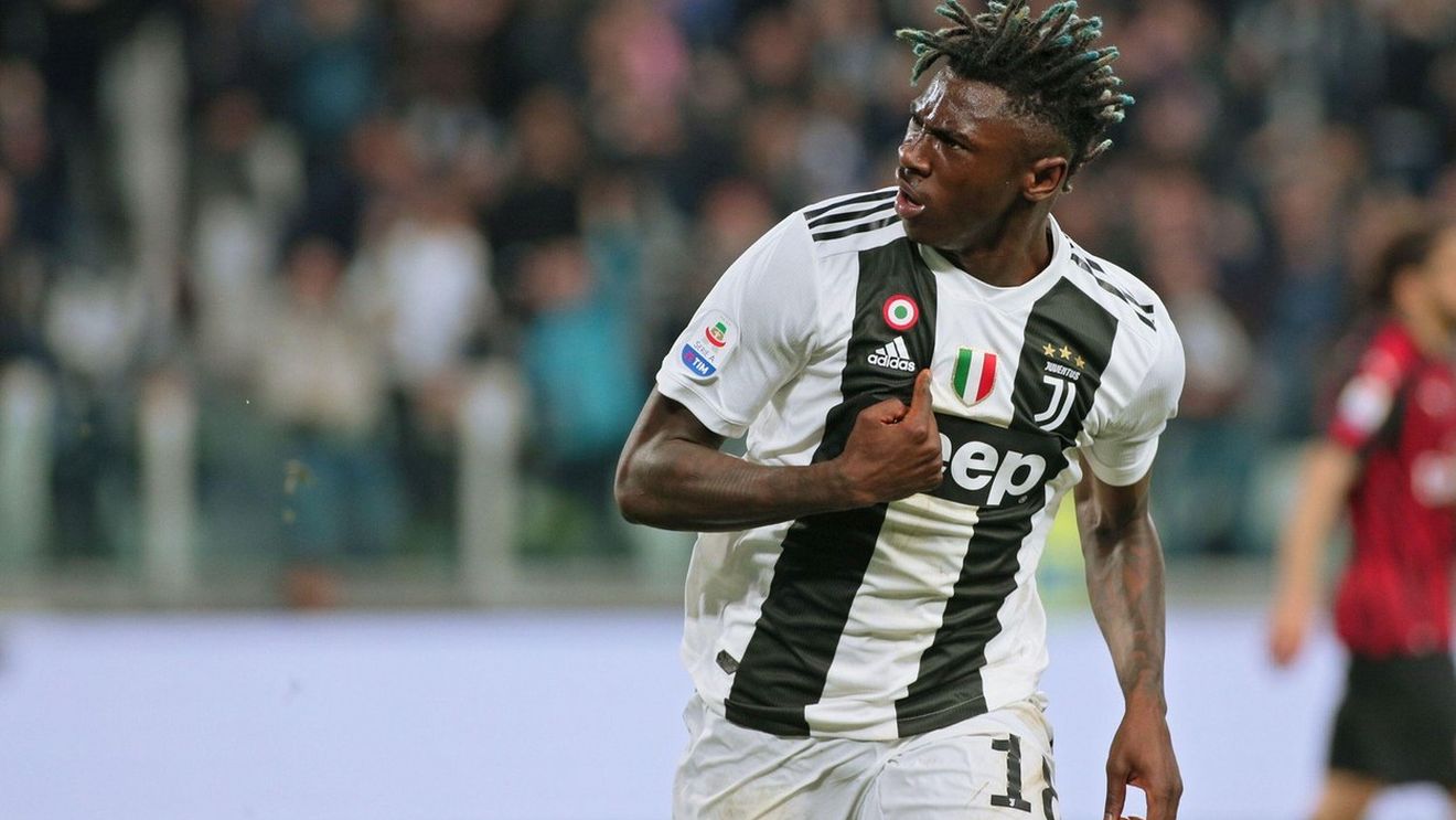 Moment șocant pentru vedeta lui Juventus: a luat roșu la 31 de secunde după ce a intrat pe teren! Ce a făcut atacantul Moise Kean