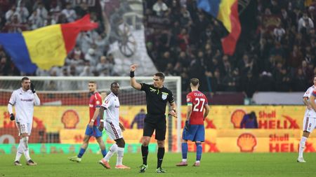 Gigi Becali a criticat arbitrajul lui Istvan Kovacs din FCSB - Rapid 2-1, deși deciziile au favorizat campioana: „Dacă dădeau gol și nenorocea meciul?”
